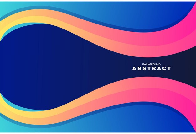 fondo ondulado colorido diseño moderno