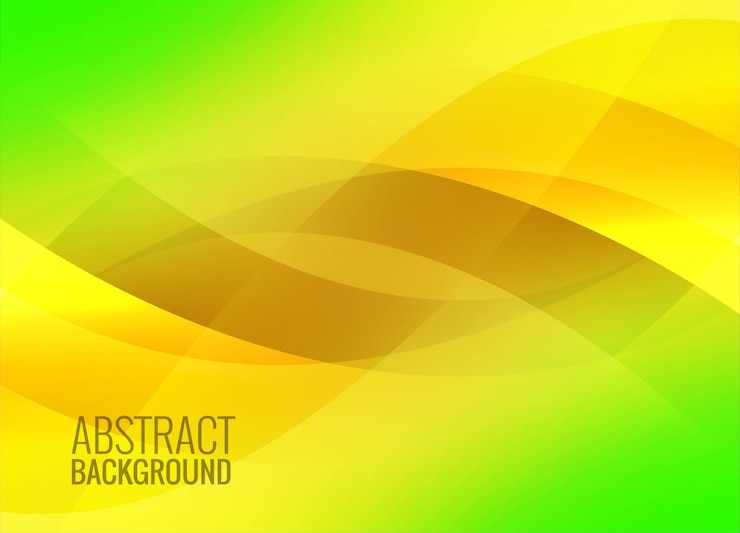 Vector gratuito fondo ondulado colorido verde abstracto
