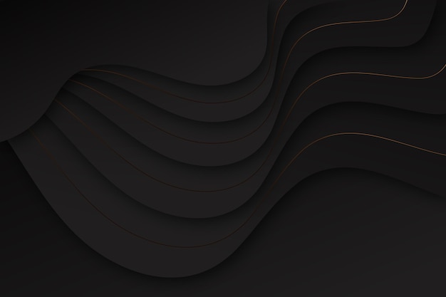 Fondo ondulado estilo papel