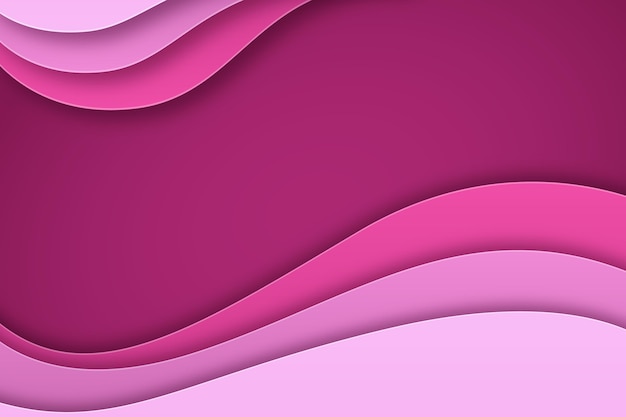 Fondo ondulado estilo papel