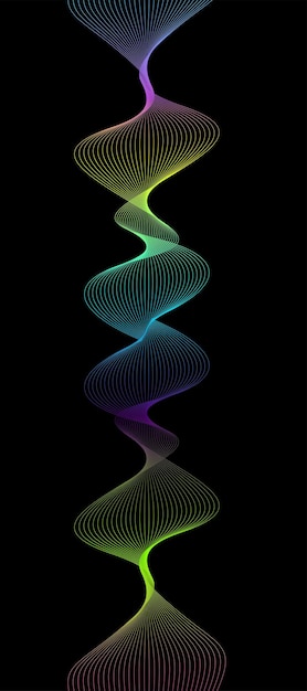 fondo ondulado gradiente colorido
