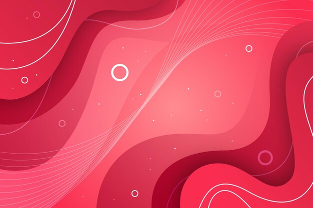 Fondo ondulado en gradiente