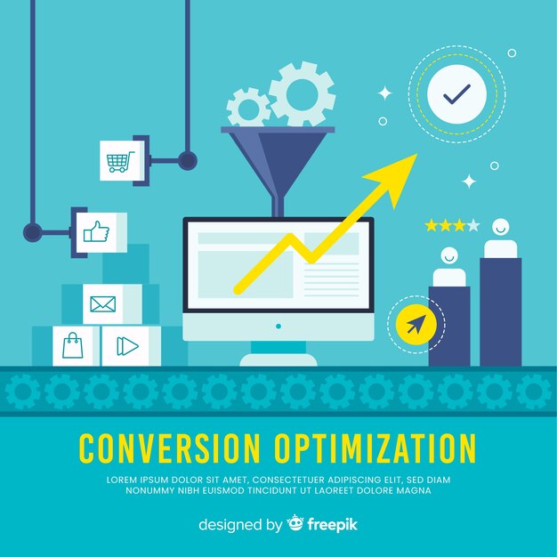 Fondo optimización márketing
