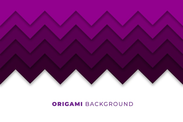 Fondo de origami abstracto