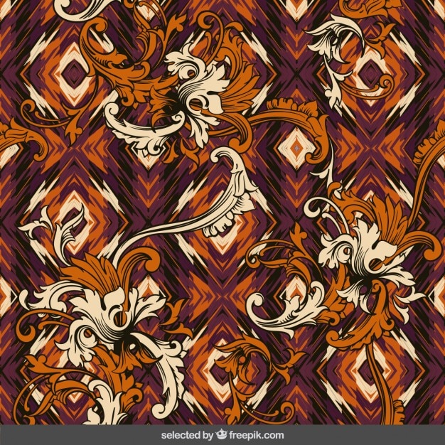 Vector gratuito fondo ornamental abstracto