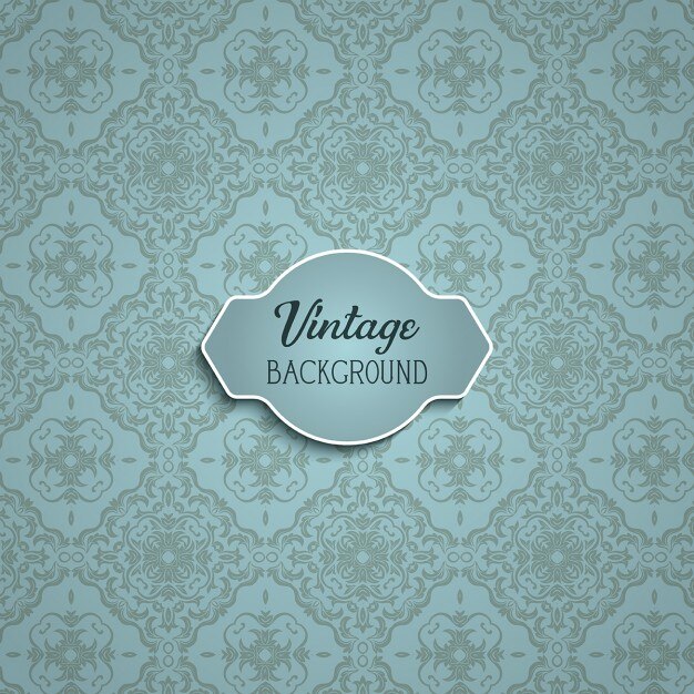 Fondo ornamental vintage