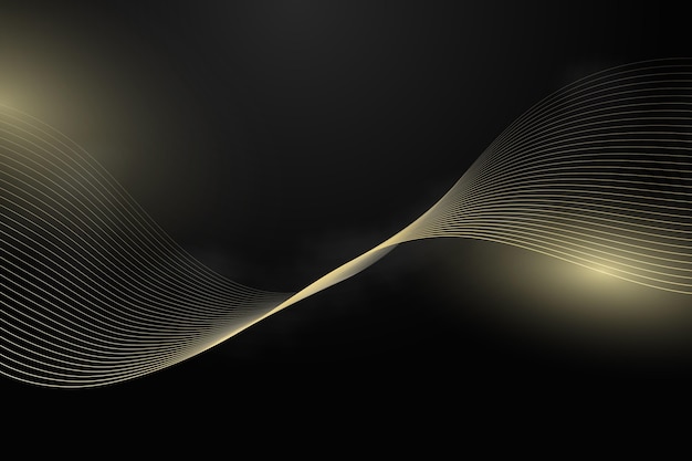 Fondo de oro de lujo