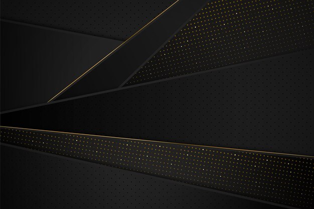 Fondo oscuro con detalles dorados.