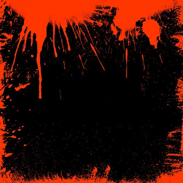 Fondo oscuro con manchas de pintura en estilo grunge 