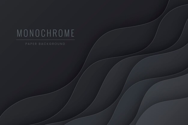 Fondo oscuro ondulado estilo papel