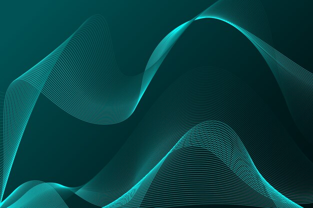 Fondo oscuro ondulado