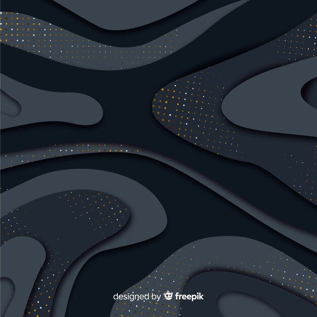 Fondo oscuro con reflejos dorados