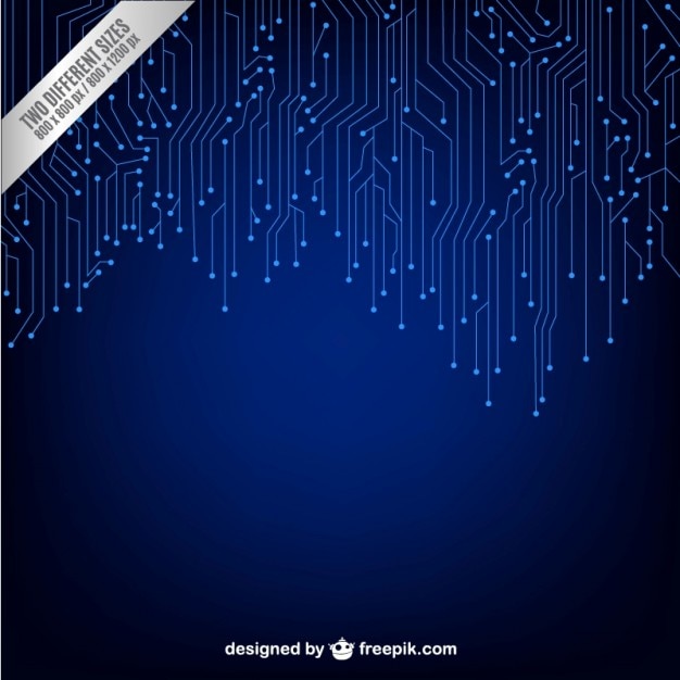 Fondo oscuro de tecnología