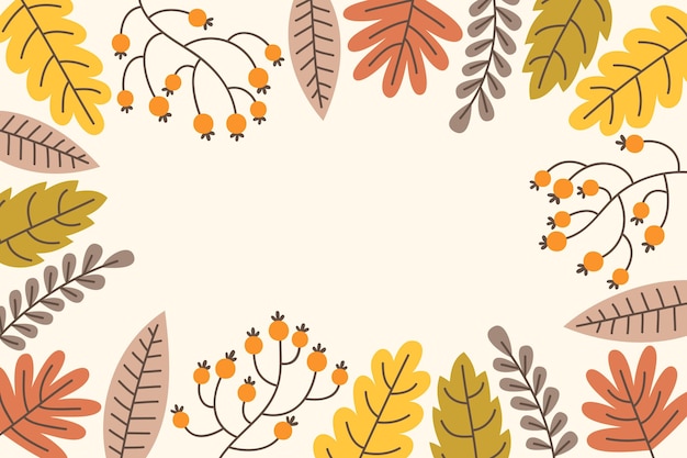 Fondo de otoño