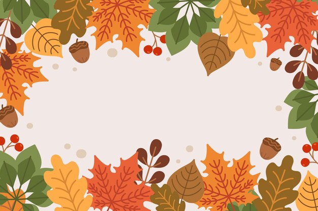 Fondo de otoño