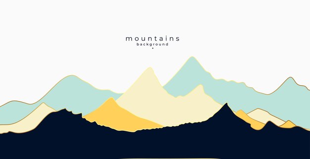 El fondo del paisaje montañoso alpino superior se acerca al cielo