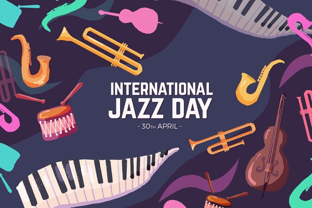Fondo de pantalla del día internacional del jazz