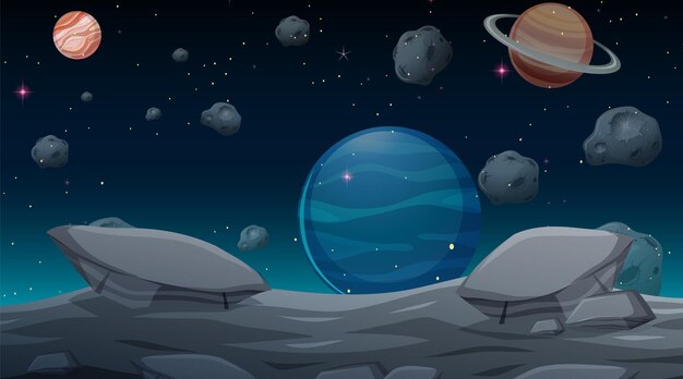 Fondo de pantalla de fondo del espacio exterior