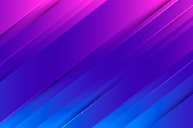 Fondo de pantalla de líneas dinámicas de degradado