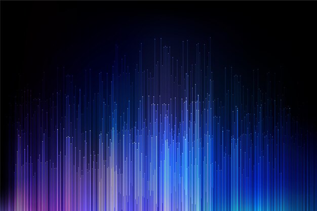 Fondo de pantalla de luces de degradado de colores