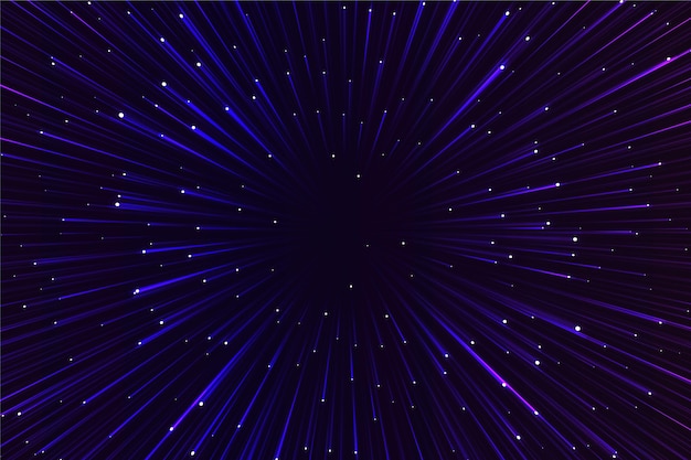 Fondo de pantalla de luces de velocidad brillante