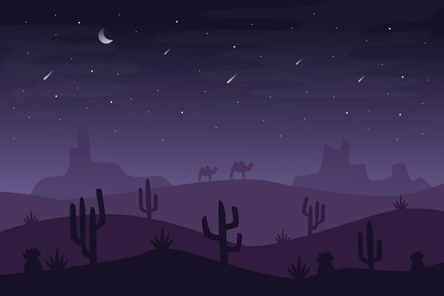 Fondo de pantalla de paisaje desértico para videoconferencia