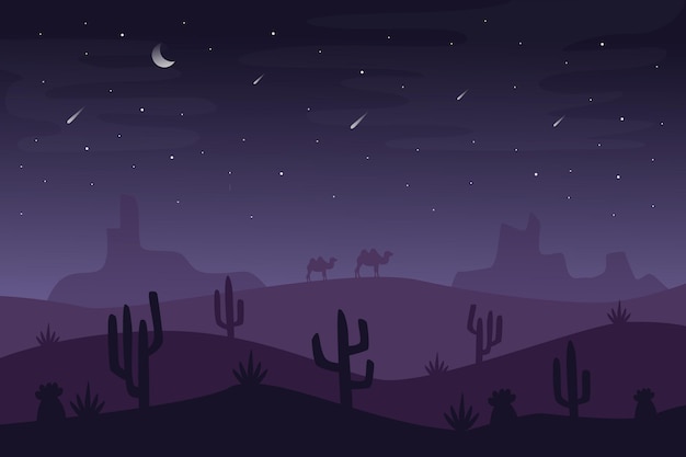 Fondo de pantalla de paisaje desértico para videoconferencia