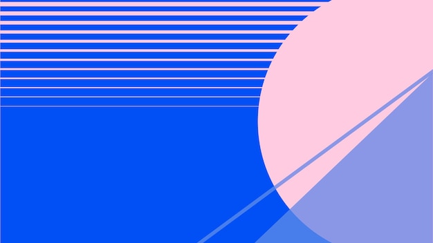 Fondo de pantalla de paisaje lunar en rosa y azul