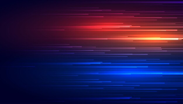 Fondo de pantalla de rastro de luz brillante y brillante con exposición prolongada