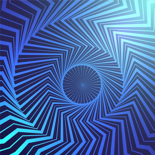 Fondo de pantalla realista de ilusión óptica