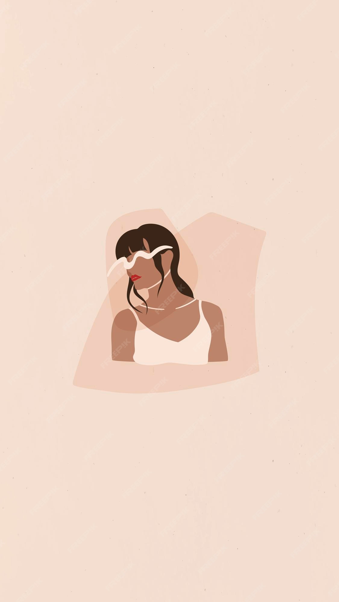 Fondo de pantalla de teléfono móvil de mujer influyente | Vector Gratis Fondo de pantalla de teléfono móvil de mujer influyente | Vector Gratis