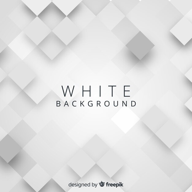 Fondo de papel blanco en 3d