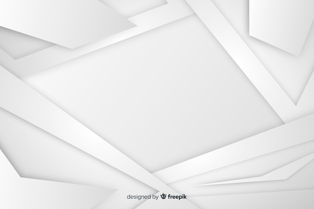 Fondo de papel con modelos geométricos