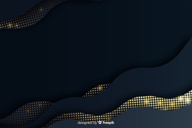 Fondo de papel negro efecto semitono