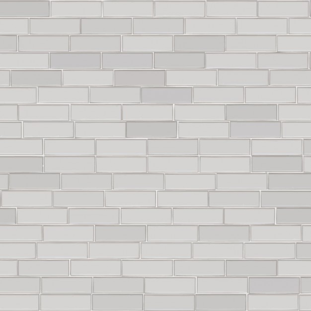 Fondo de pared de ladrillos blancos