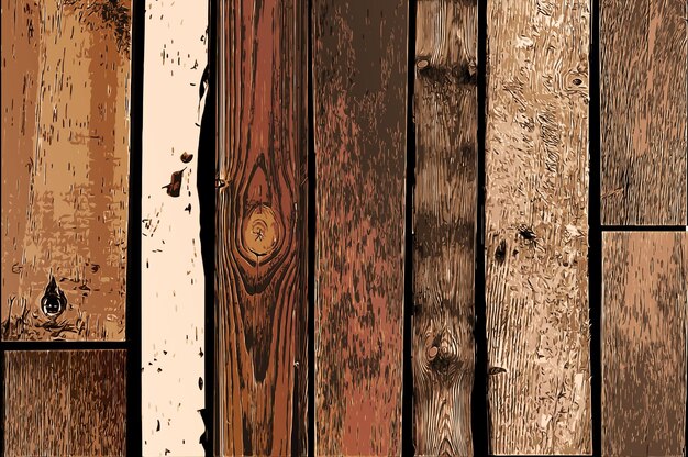 Fondo de pared de madera de madera vintage