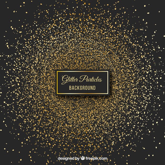 Fondo de particulas de brillo