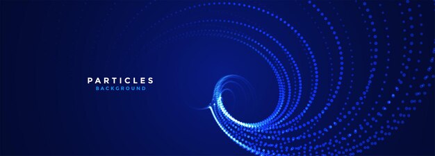 Fondo de partículas de la web futurista moderna para la investigación cibernética