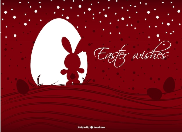 Fondo de Pascua en dos colores