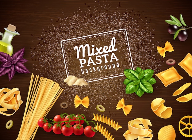 Fondo de pasta mixta