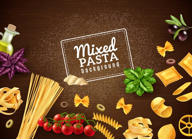 Fondo de pasta mixta