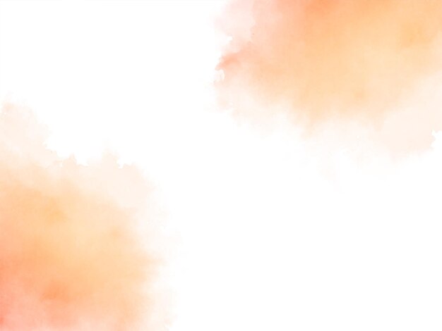 Fondo pastel acuarela pintado a mano marrón suave abstracto