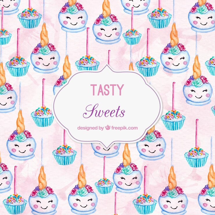 Vector gratuito fondo de pasteles felices de acuarela 
