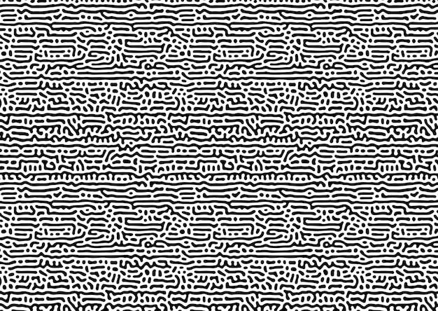 Fondo de patrón abstracto en blanco y negro