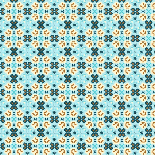Fondo de patrón abstracto con diseño de estilo mandala