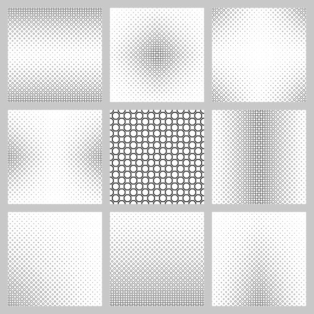 El fondo del patrón de los círculos