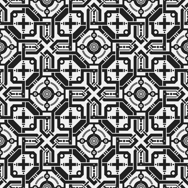 Fondo con patrón de cruces simétricas