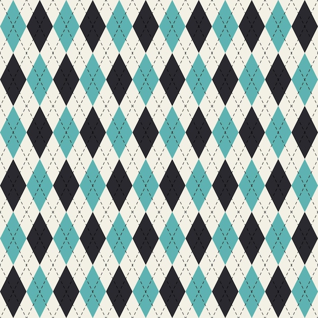 Fondo de patrón con diseño de argyle