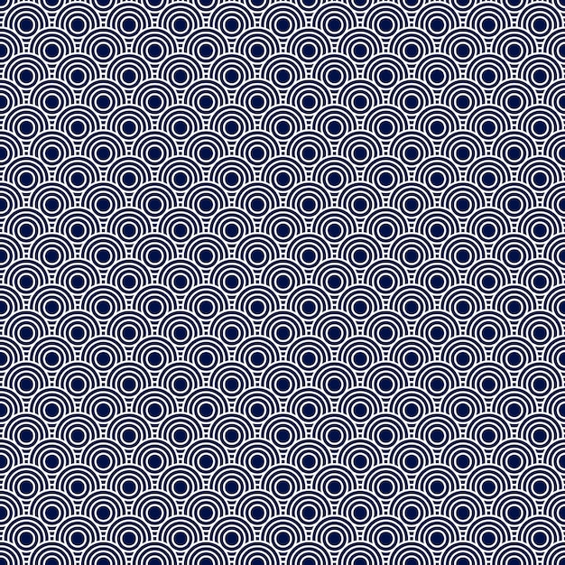Fondo de patrón de estilo japonés abstracto