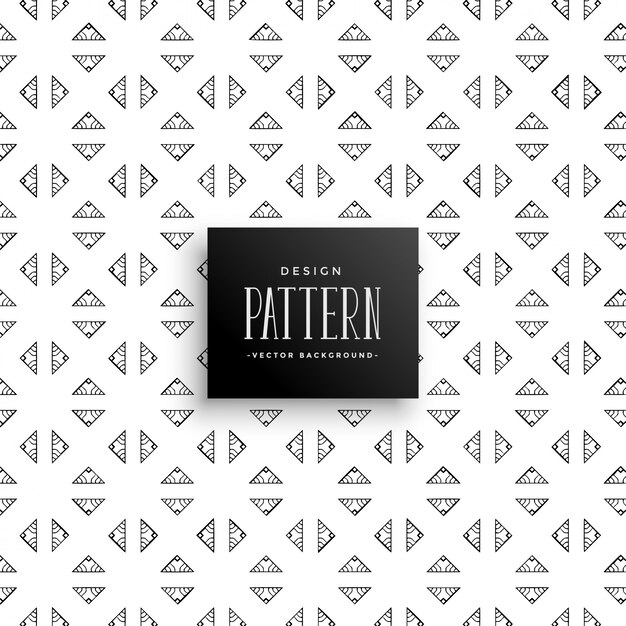 Fondo con patrón geométrico de triángulo pequeño